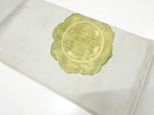 アンティーク　鏡裏に鳳凰模様袋帯（材料）